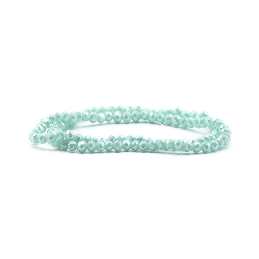 Cristaux 4 mm A105 Jade Intense Irisé