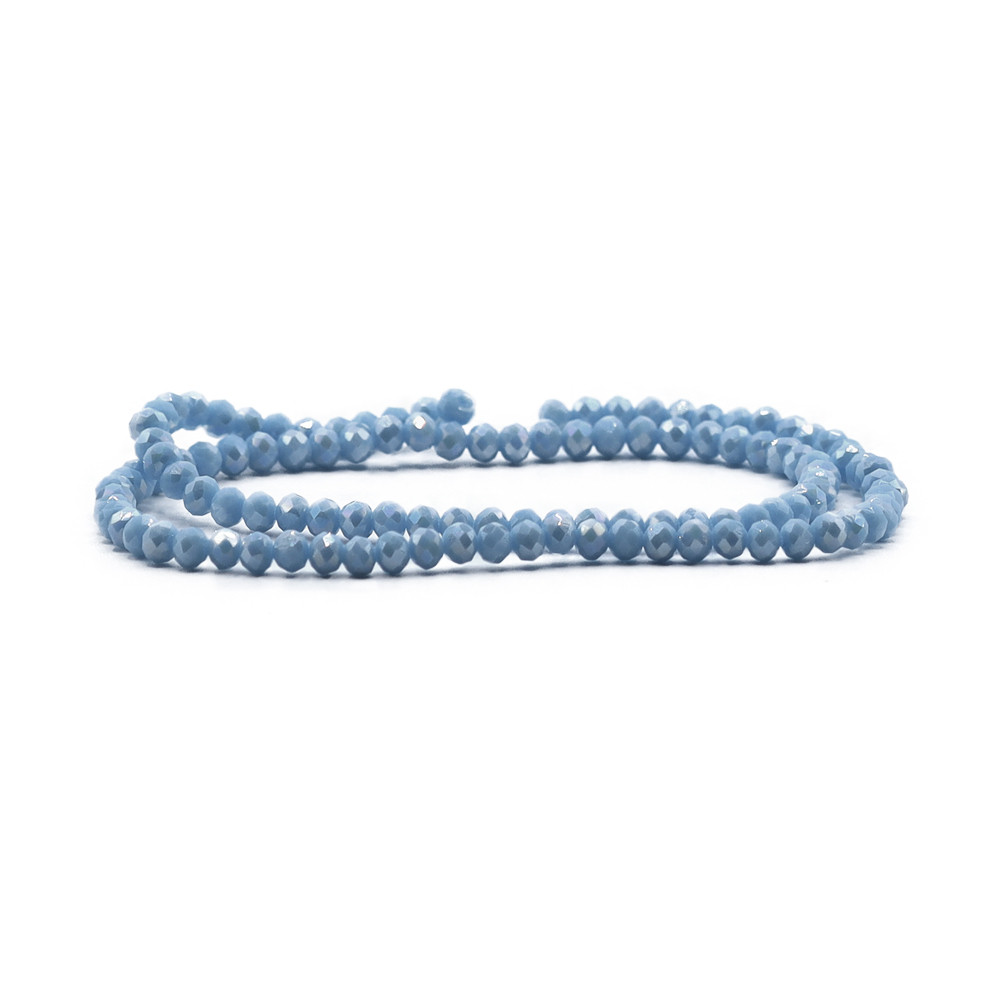 Cristalli 4 mm A163 Ceruleo Pieno Cangiante