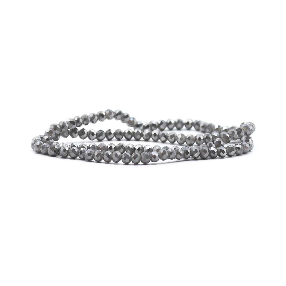 Crystals 4 mm A280 Deep Iridescent Basalt
