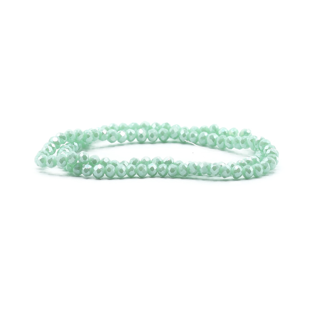 Cristalli 4 mm B104 Primavera Pieno Iridescente
