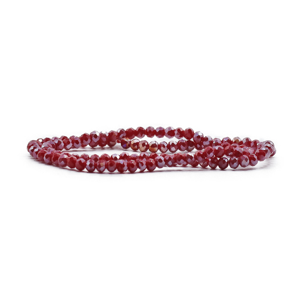 Crystals 4 mm Y52 Deep Iridescent Wine
