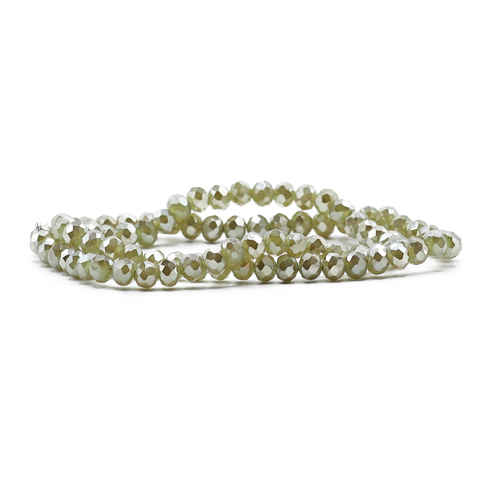 Crystals 6 mm A259 Deep Iridescent Asparagus