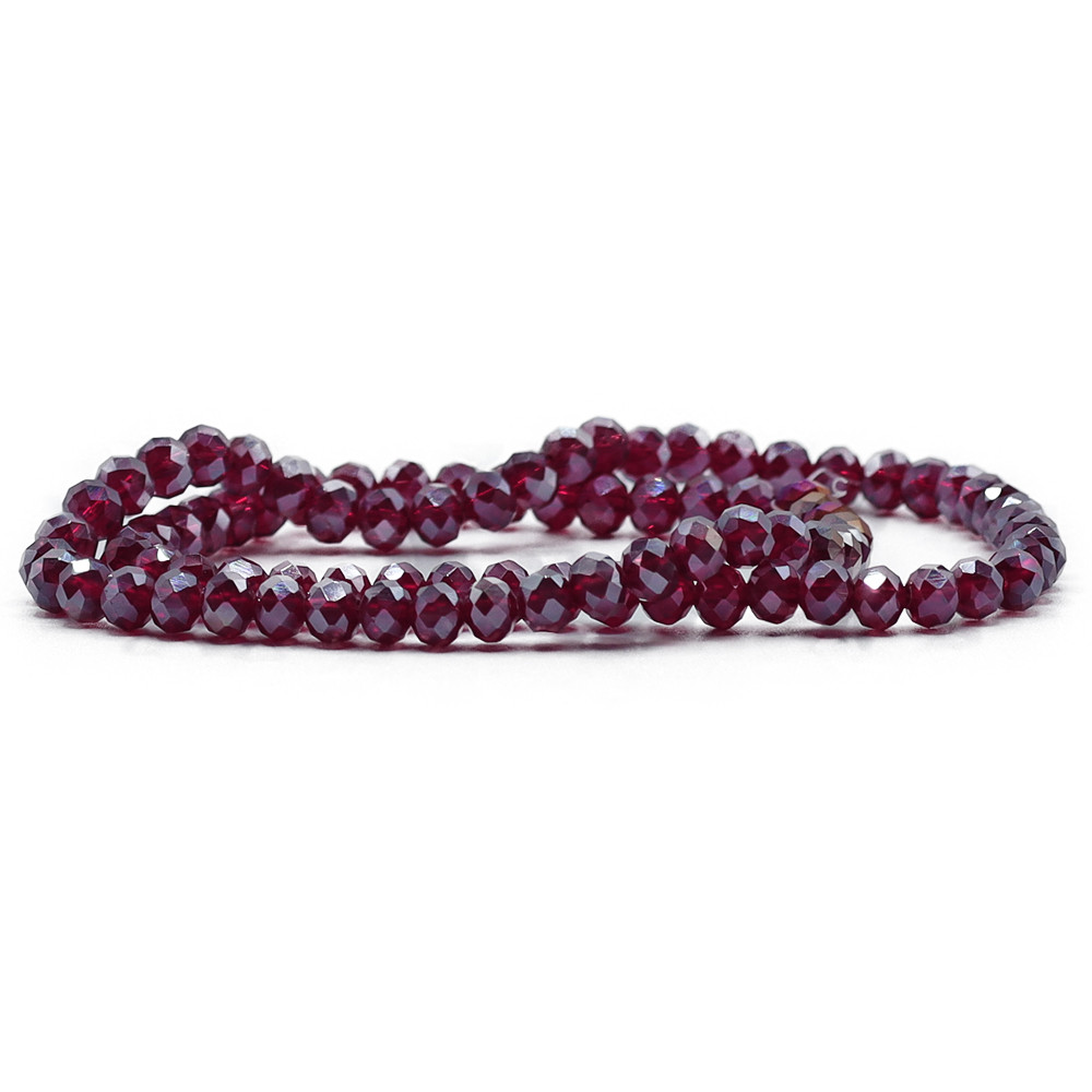 Crystals 6 mm B86 Deep Iridescent Garnet