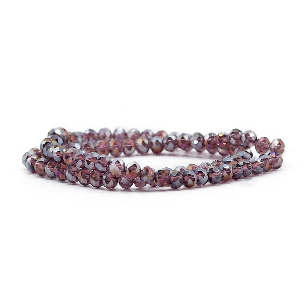 Crystals 6 mm B37 Transparent Color-Shifting Eggplant