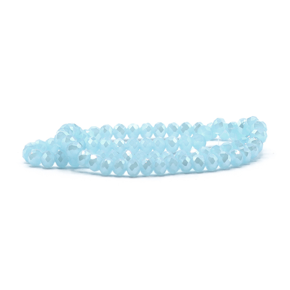 Crystals 6 mm Y135 Deep Iridescent Frost
