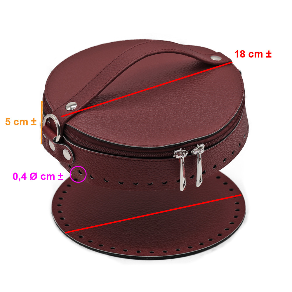 Set Mini Secchiello Bordeaux