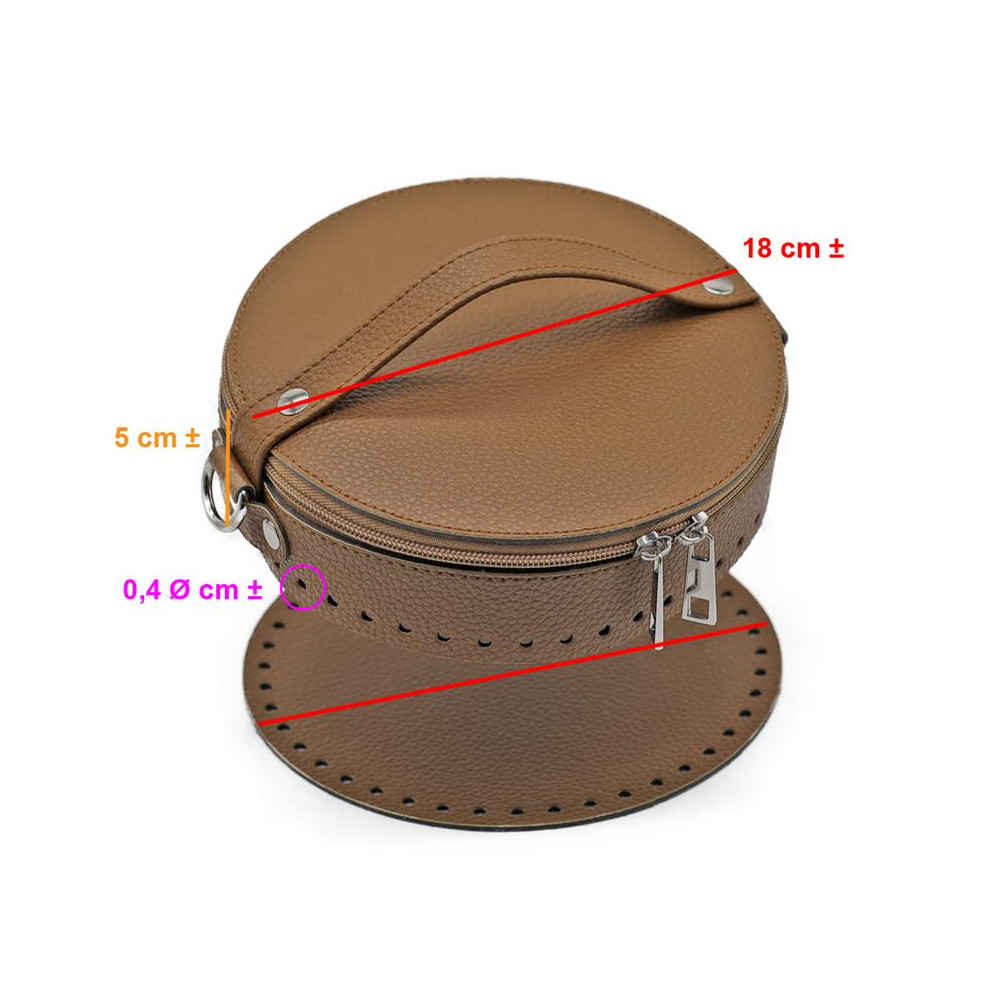 Mini Bucket Bag Set Leather