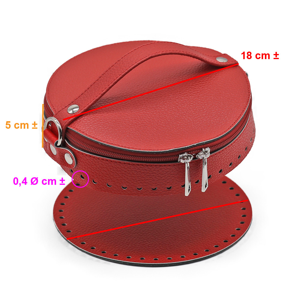 Mini Bucket Bag Set Red