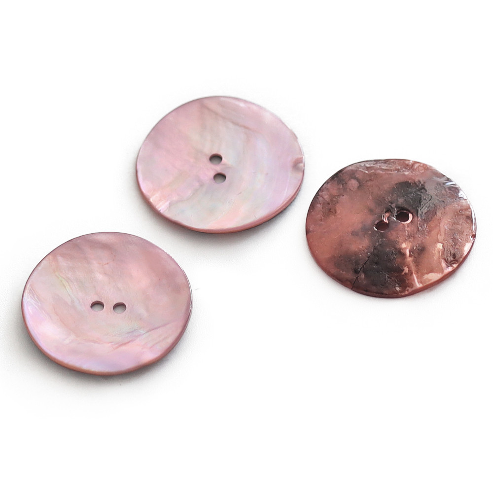 Botón Akoya Rosa 30mm 3pz