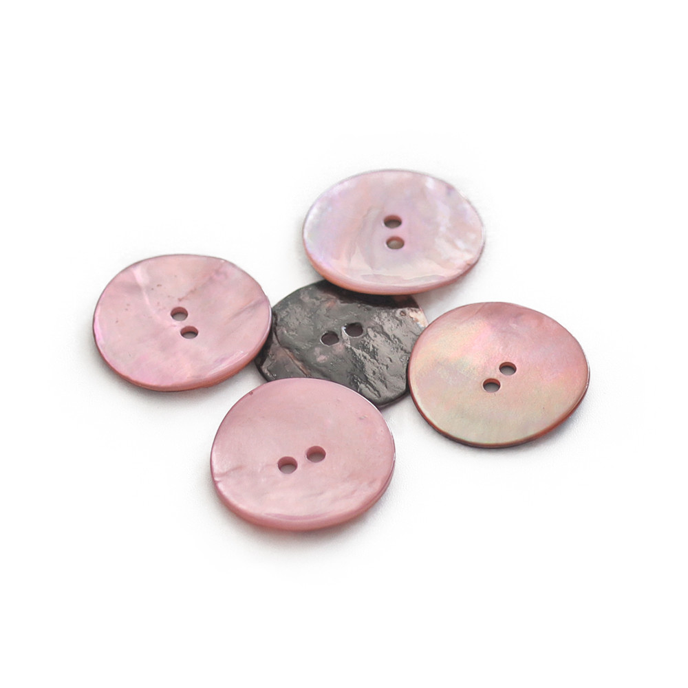 Botón Akoya Rosa 20mm 5pz