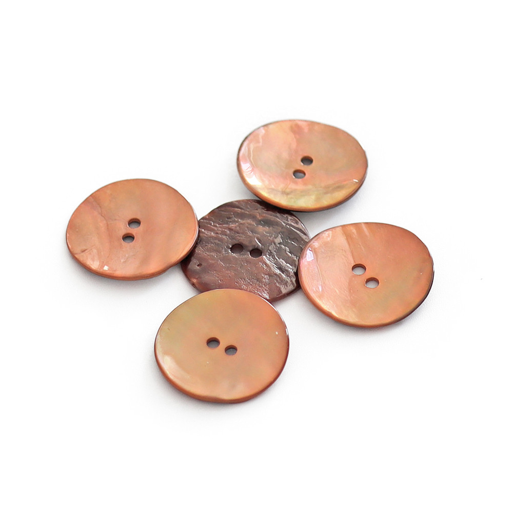 Bouton Akoya Cuivre 20mm 5pz