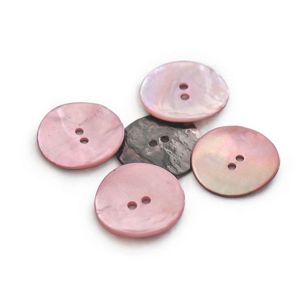 Botón Akoya Rosa 25mm 5pz