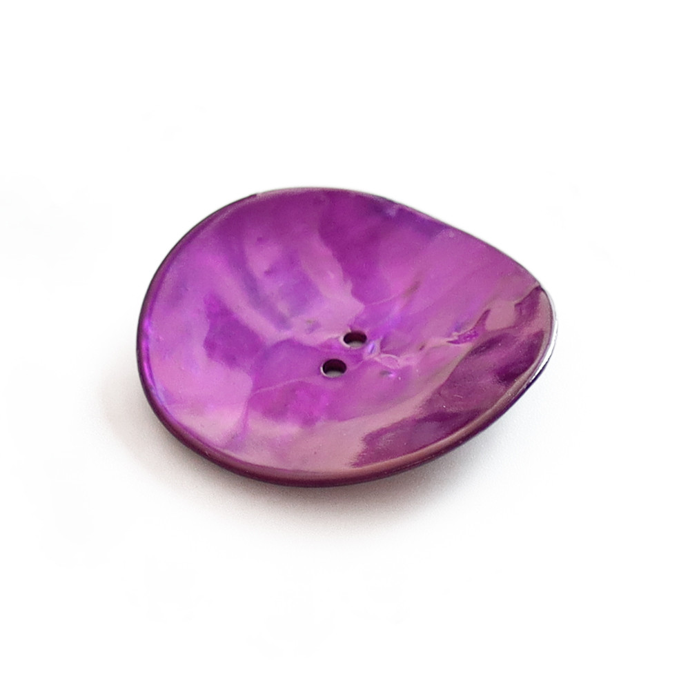 Bottone Akoya Viola 38mm 1pz