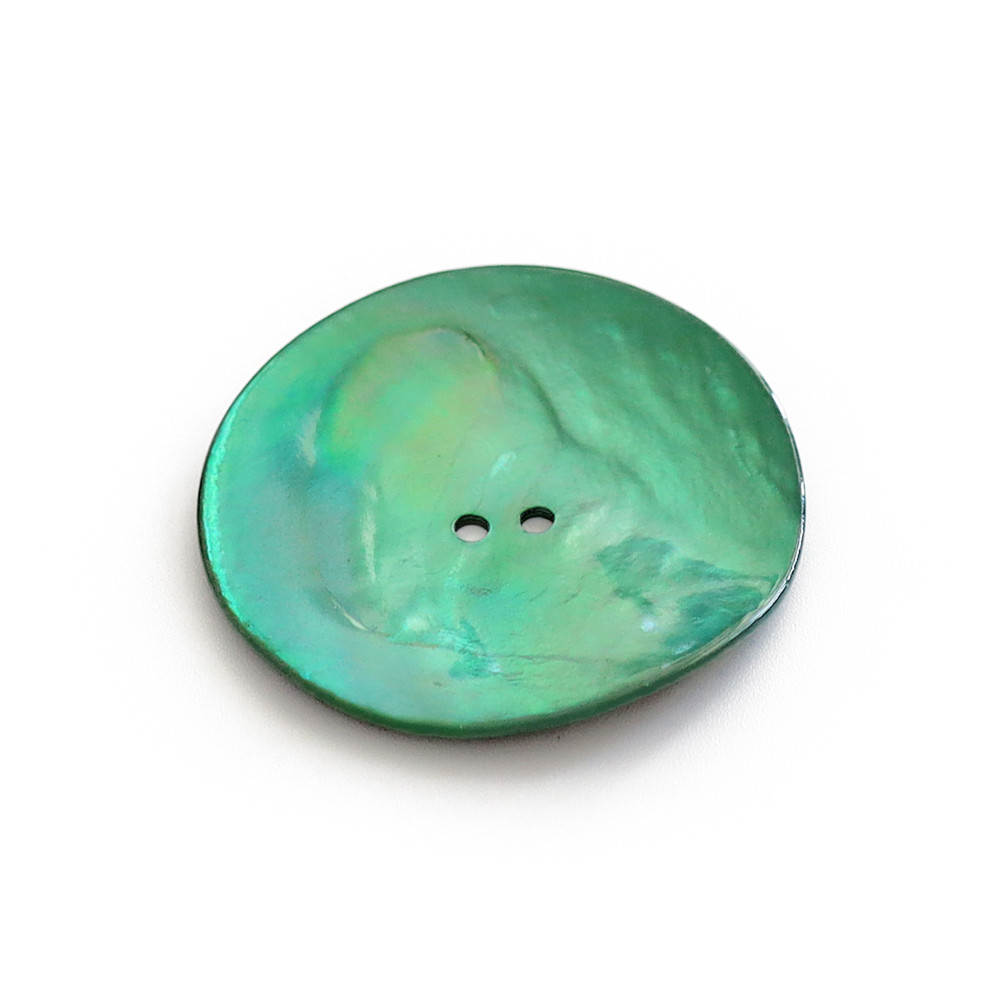 Bottone Akoya Smeraldo 38mm 1pz