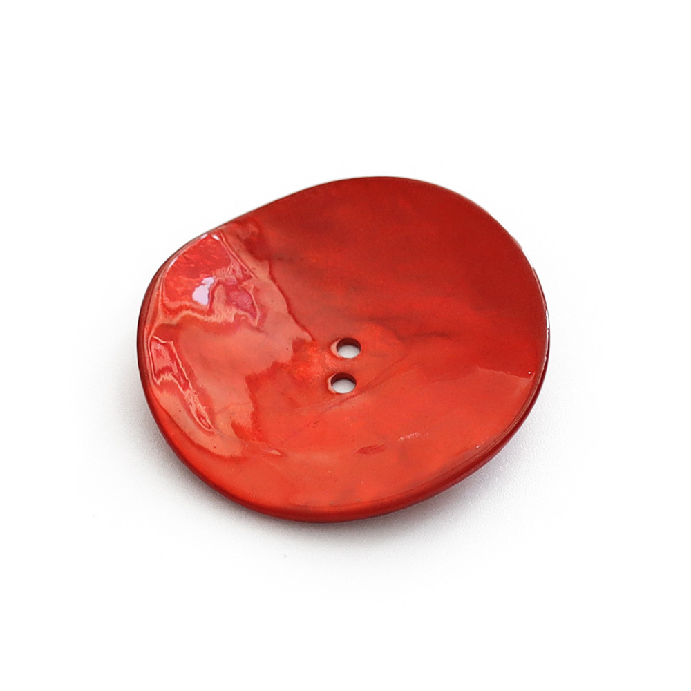 Button Akoya Red 38mm 1pc