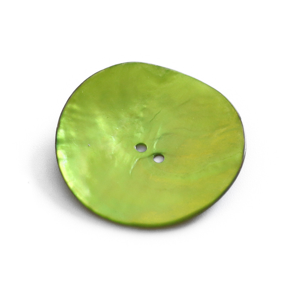 Bottone Akoya Lime 43mm 1pz