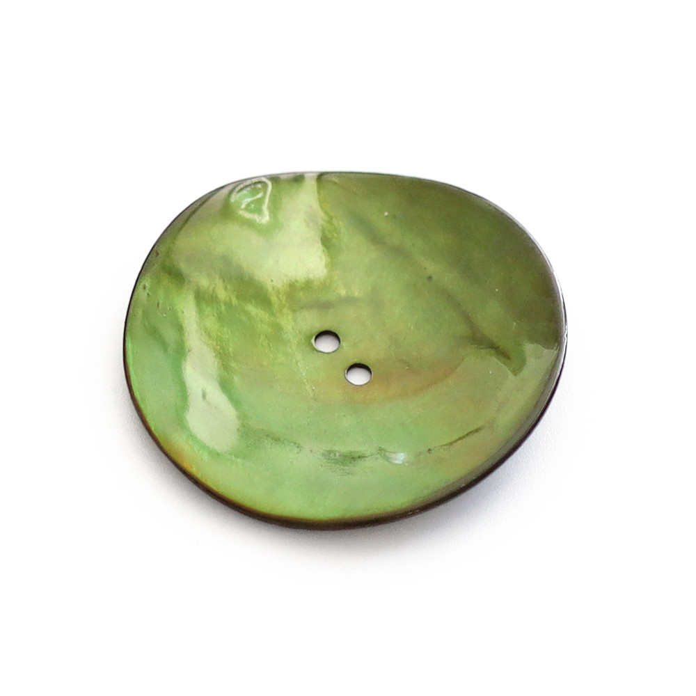 Bottone Akoya Verdone 43mm 1pz