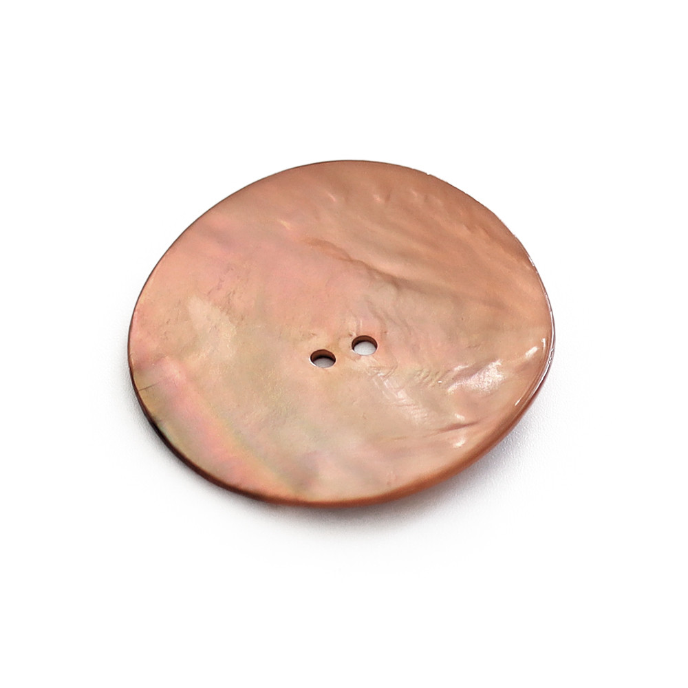 Bouton Akoya Brun 43mm 1pz