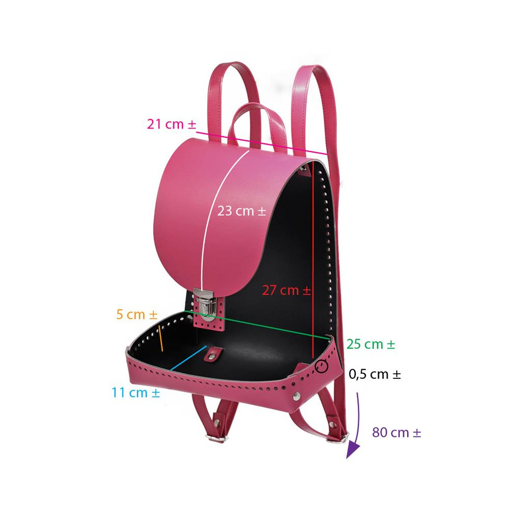 Set zainetto Travel Magenta