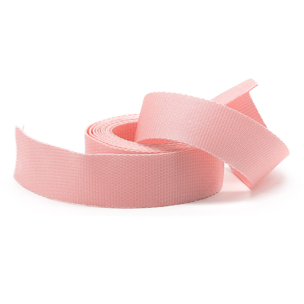 Cinghia per tracolle 4cm Rosa 3mt