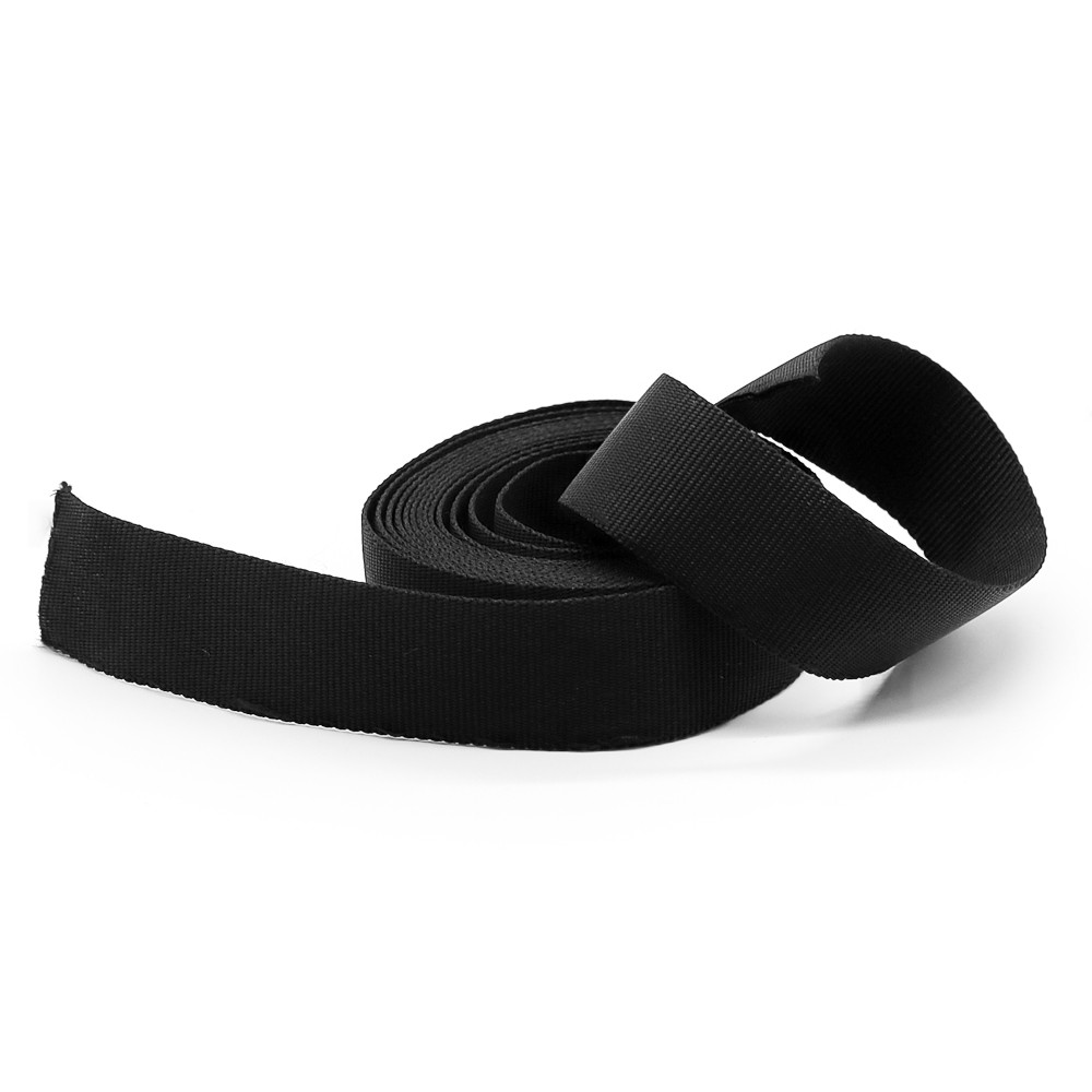 Cinghia per tracolle 3cm Nero 3mt