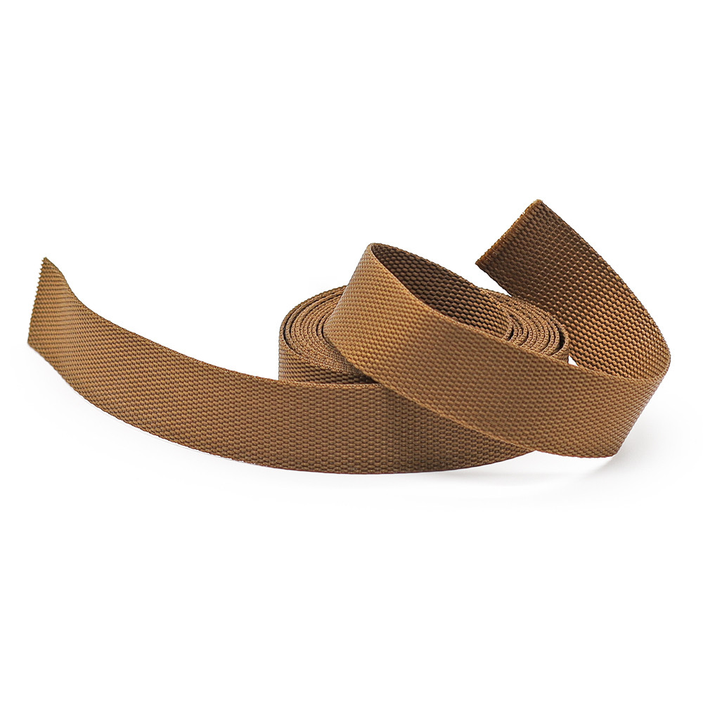 Cinghia per tracolle 3cm Caramello 3mt