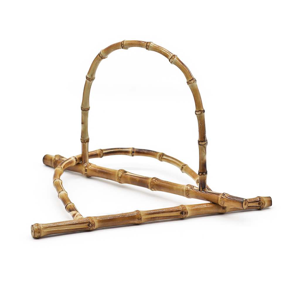 Bamboo handles with horizontal bar