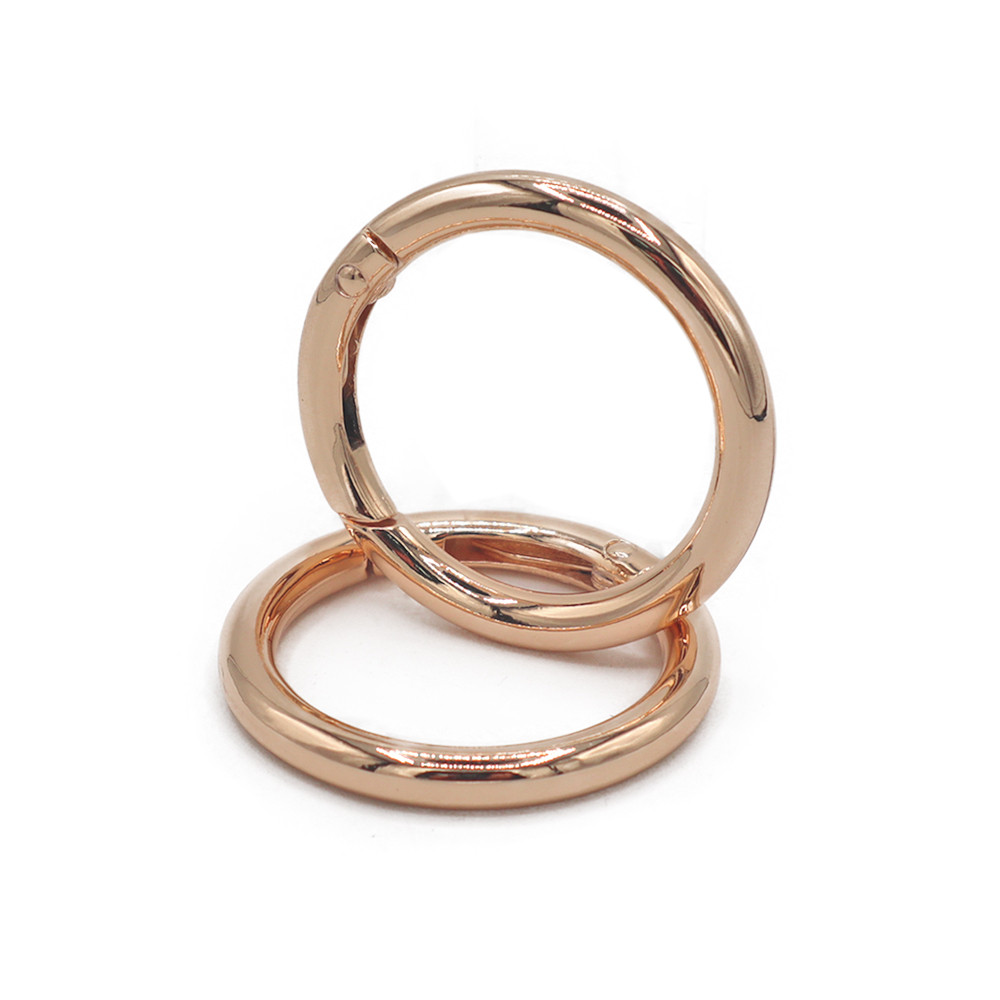 Moschettoni Anello Oro mm18 2pz