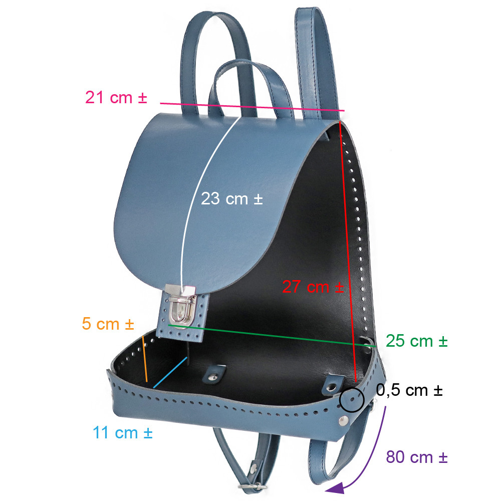 Set zainetto Travel Navy