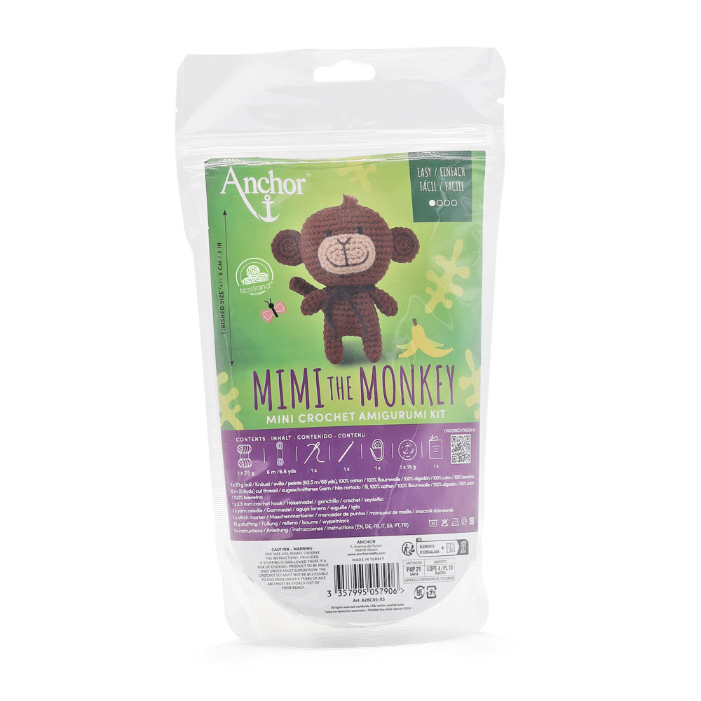 Amigurumi Kit Monkey Mimi
