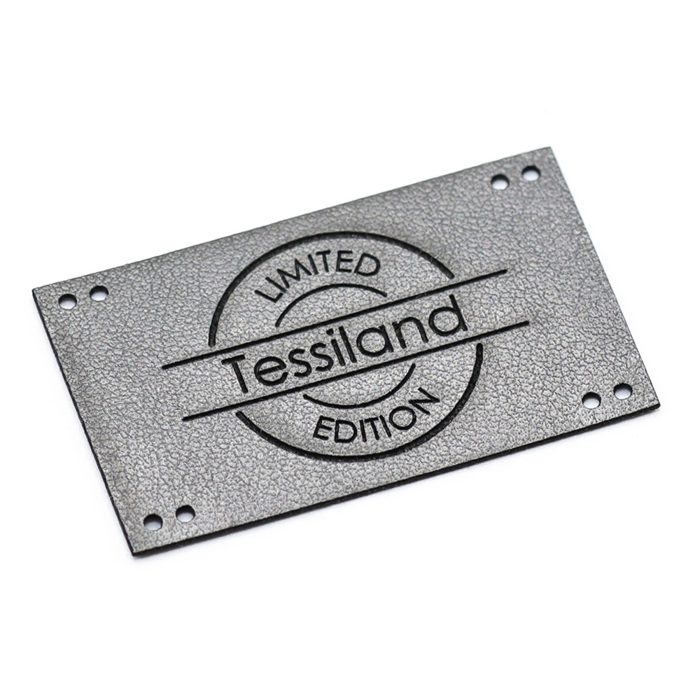 Custom Tags limited maxy eco leather Titanium