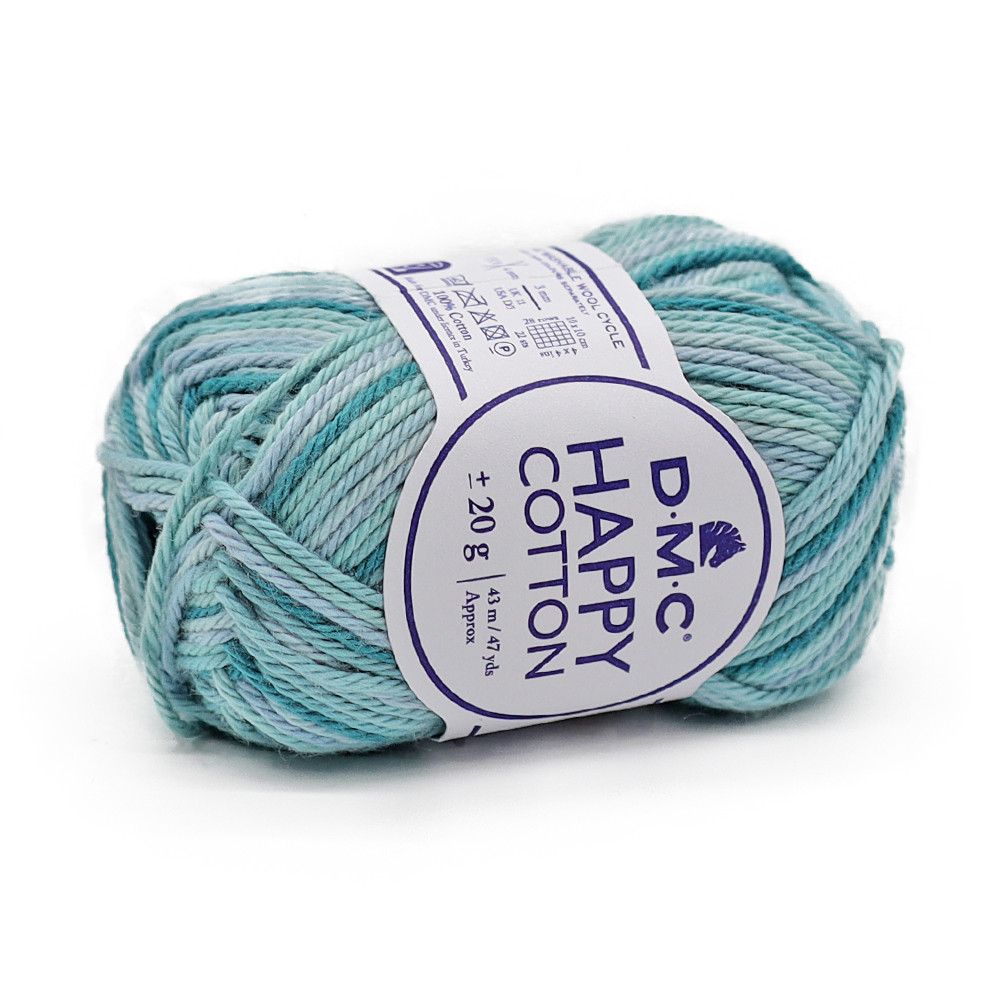 Happy Cotton DMC Mix 650 Acqua