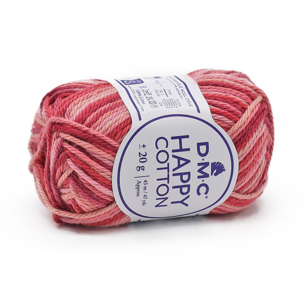 Happy Cotton DMC Mix 652 Fuoco