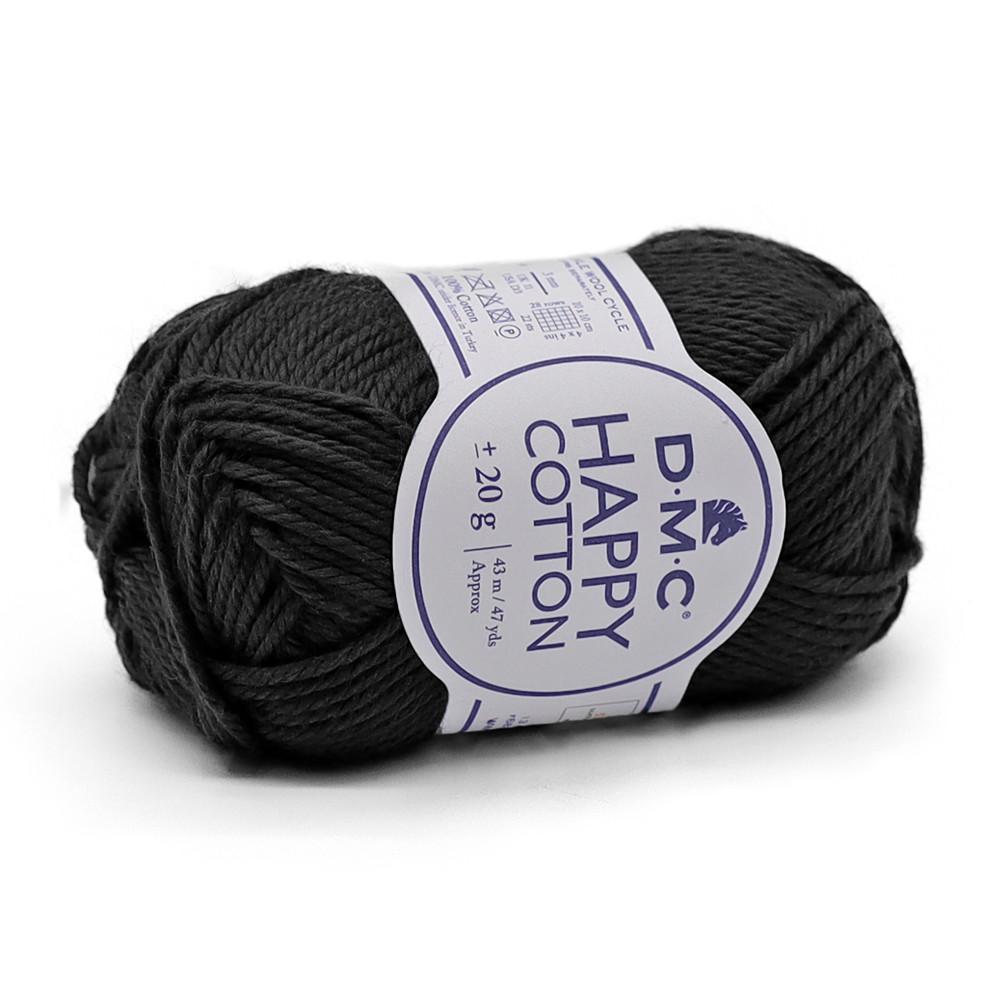 Happy Cotton DMC 775 Negro