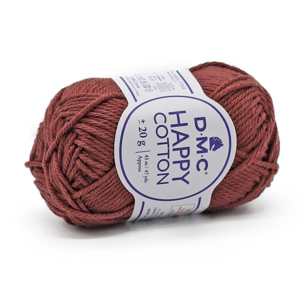 Happy Cotton DMC 805 Lie de vin