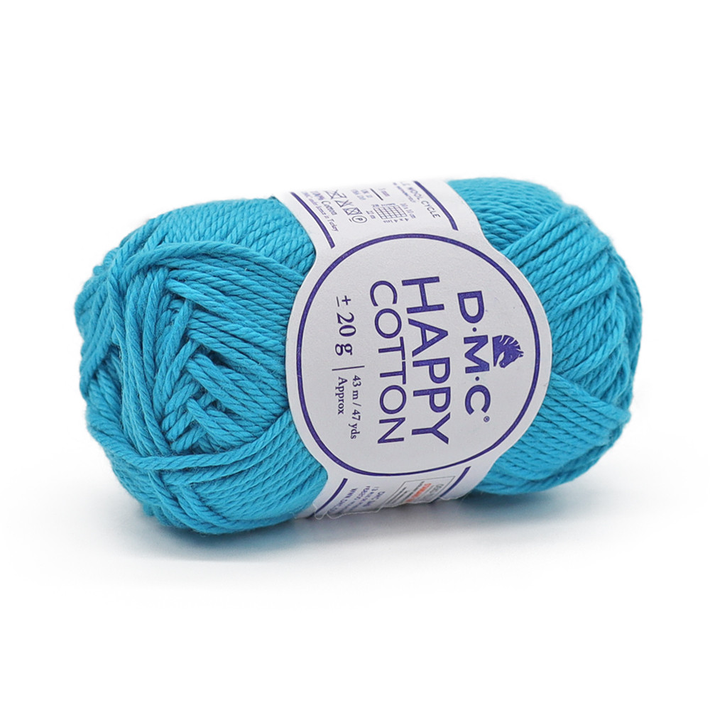 Happy Cotton DMC 786 Turquesa