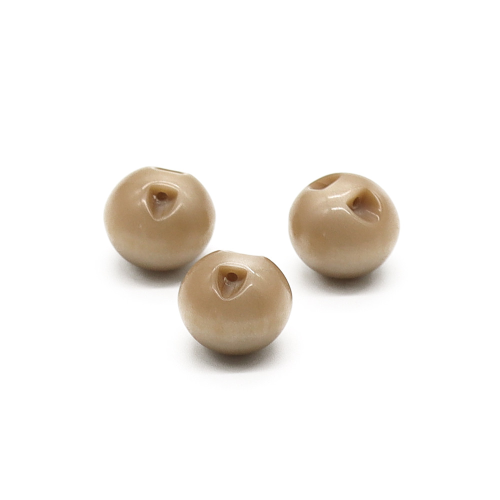 Buttons Iride Sphere 15 mm Walnut 3 pc