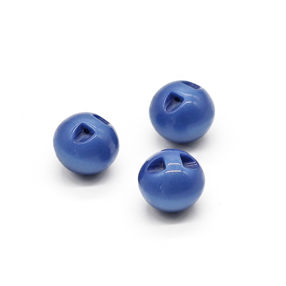 Buttons Iride Sphere 15 mm Cornflower Blue 3 pc