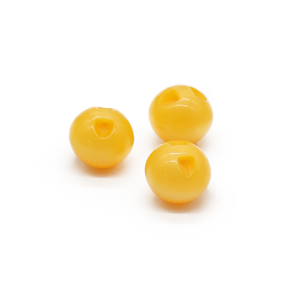 Buttons Iride Sphere 15 mm Yellow 3 pc