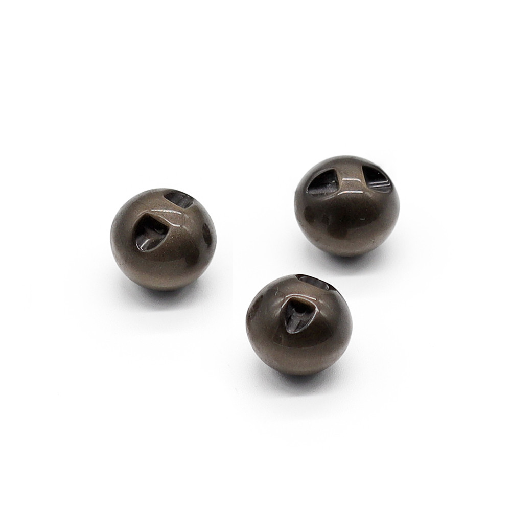 Buttons Iride Sphere 12 mm Brown 3 pc