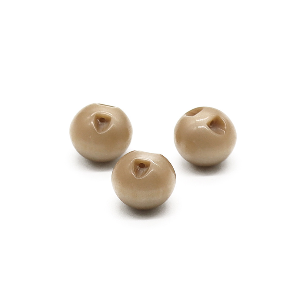 Bottoni Iride Sfera 12 mm Noce 3 pz