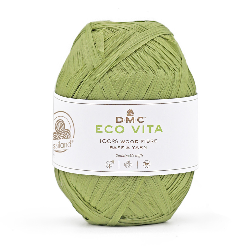 Raphia ECO VITA Pistache 50 grammes