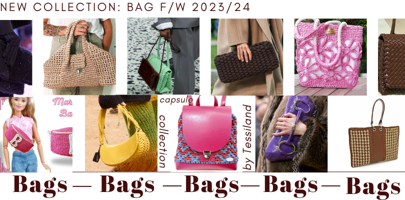 Some of the bags from the Fall Winter 2023 collection. Does anyone
