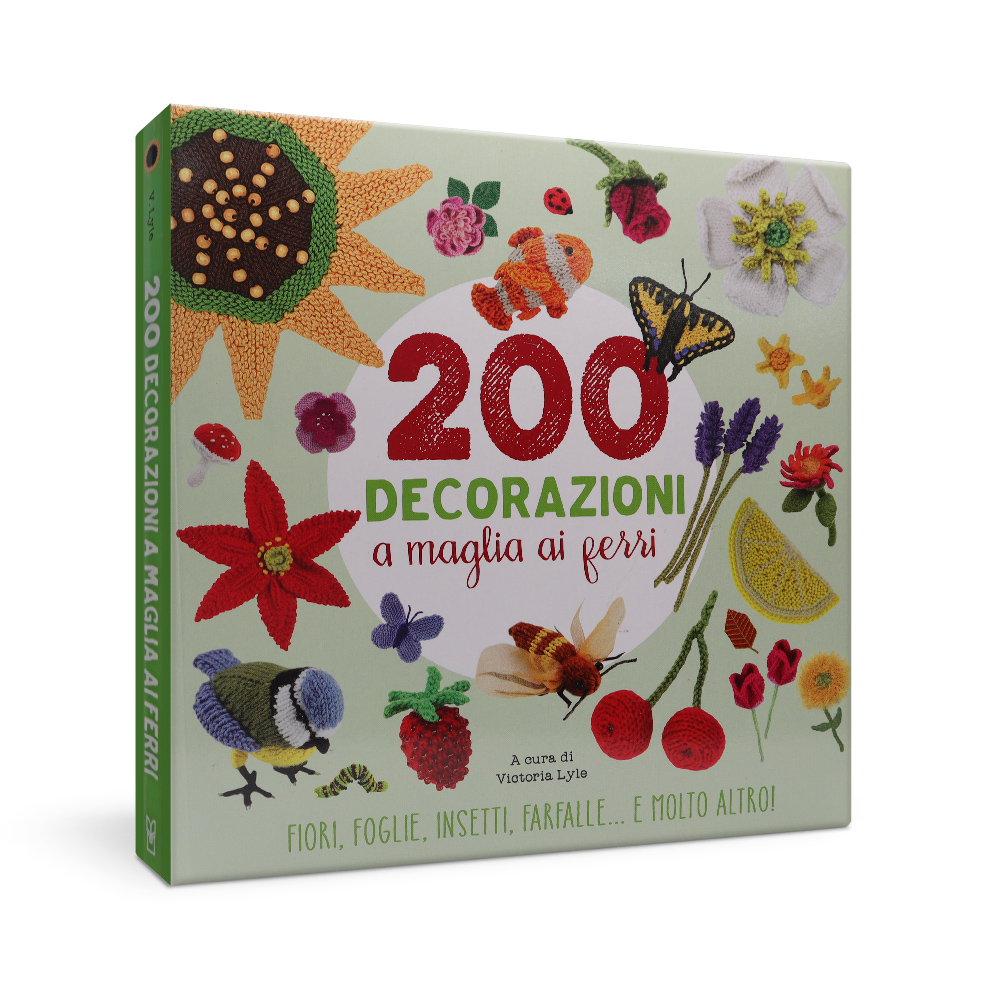 200 Decorazioni all'Uncinetto - Libro